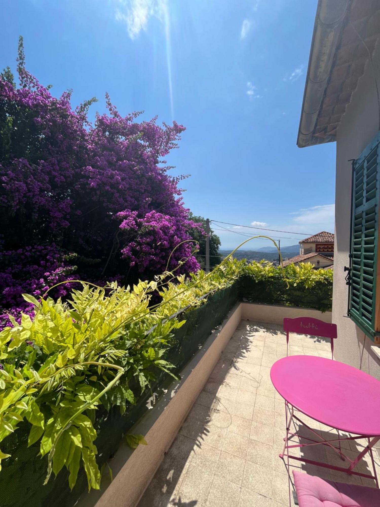 Villa 2 Chambres Renovee Juillet 2023 - Vue Mer - Parking Prive Grasse Exterior foto